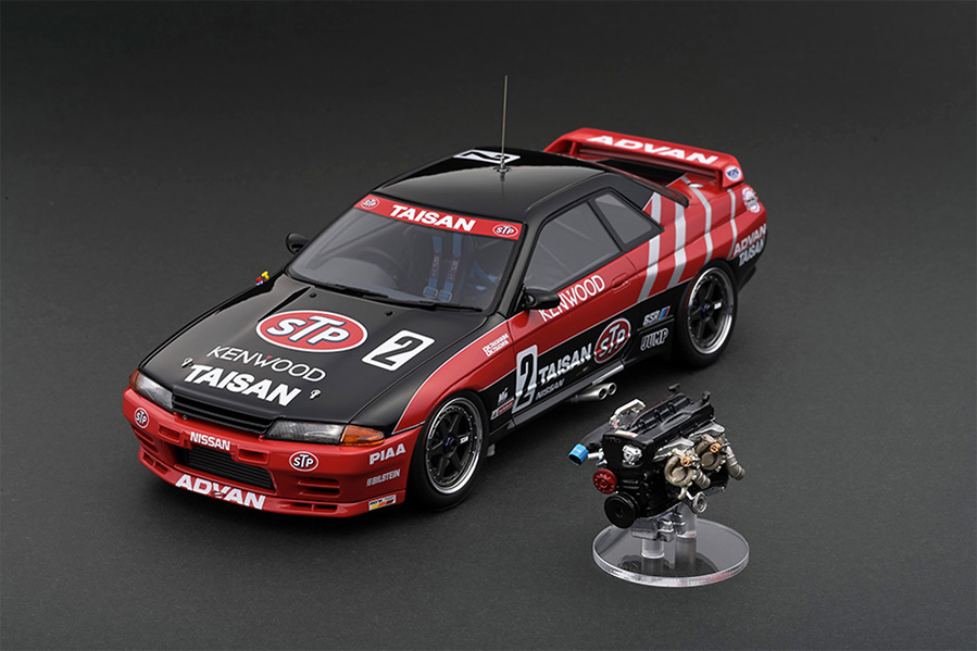 IG2423 1/18 STP TAISAN GT-R (#2) 1992 JTC With Engine | LINE UP