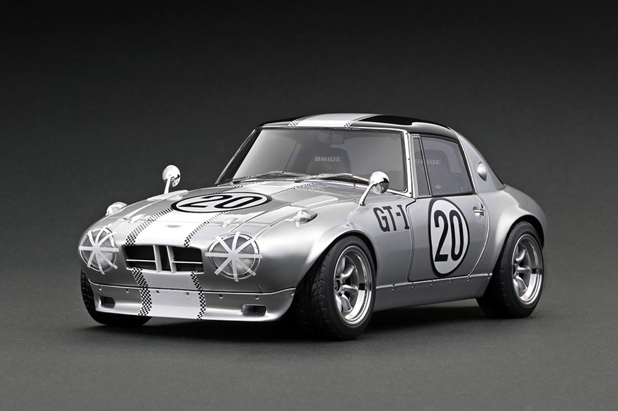 IG3094 1/18 Toyota Sports 800 NOB Hachi Ver Silver | LINE UP