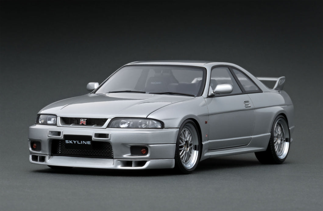 IG1311 Nissan Skyline GT-R (BCNR33) V-spec Silver – ignition model