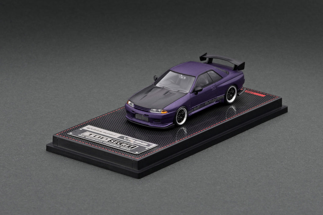 IG2396 TOP SECRET GT-R (VR32) Matte Purple Metallic – ignition model