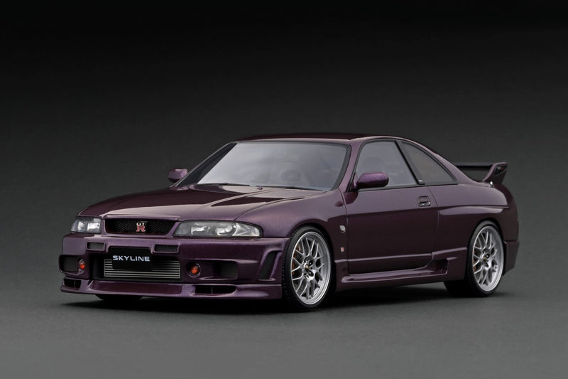IG2779 Nissan Skyline GT-R (BCNR33) Midnight Purple – ignition model