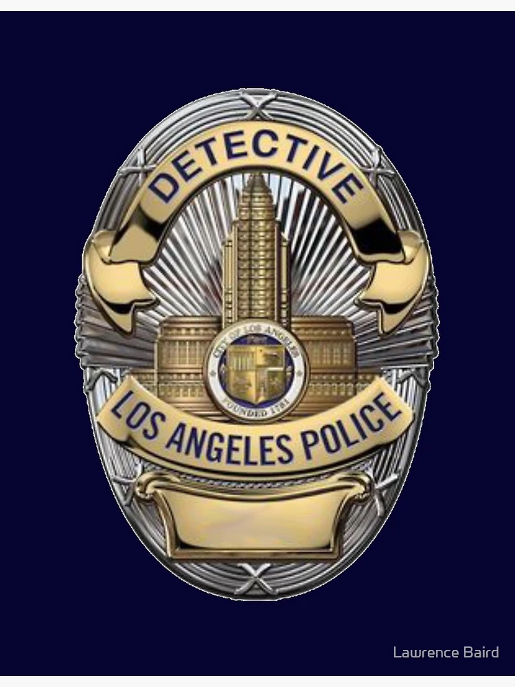 LAPD Detective Badge