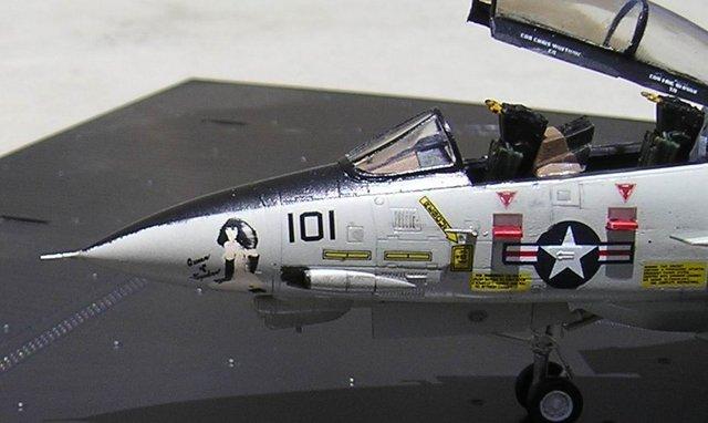 Fujimi F-14A Tomcat 1/7nd, VF-41 Black Aces - 1/72 F-14 - iModeler