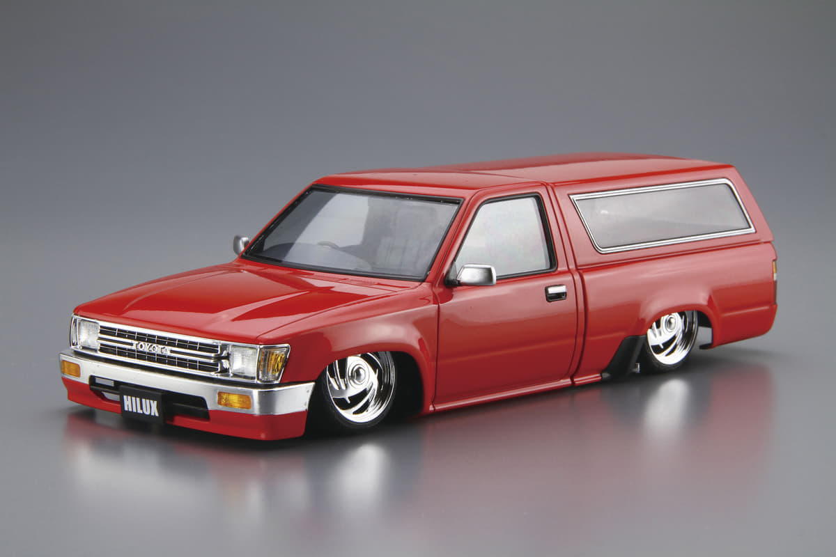 プラモデルでカスタムを楽しむ「トヨタ・ハイラックス ニューオールド