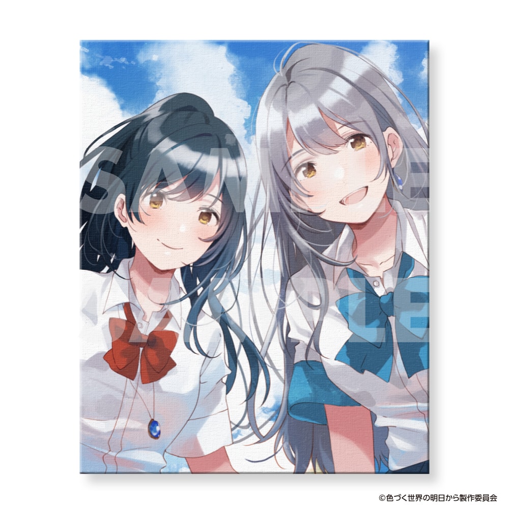 色づく世界の明日から」キャンバスアートB | アニメキャラクター(anime