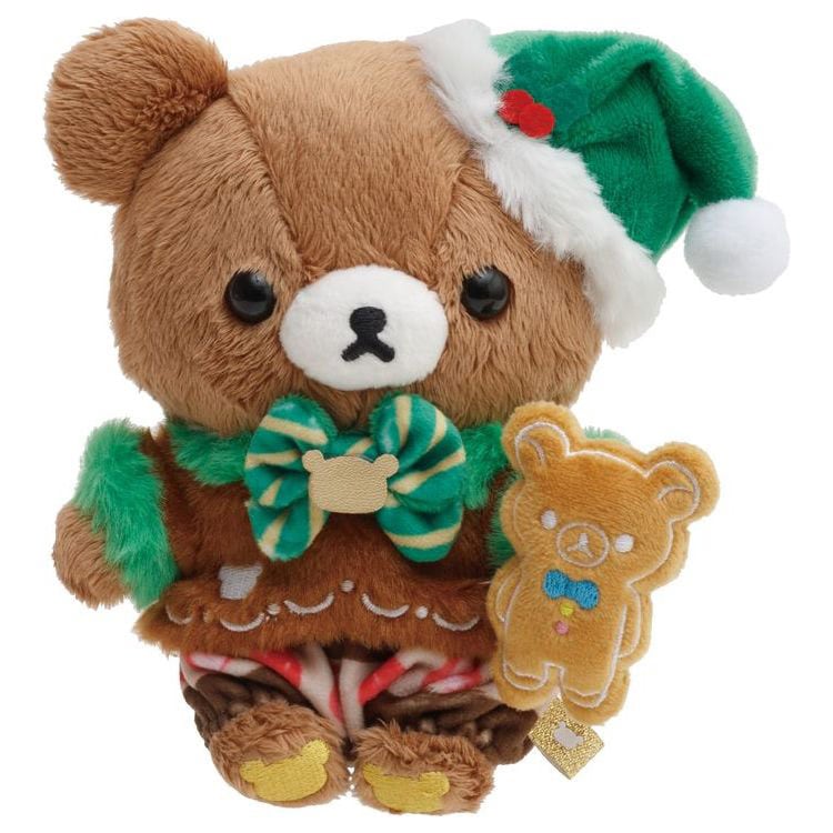 リラックマ】クリスマスぬいぐるみ(チャイロイコグマ