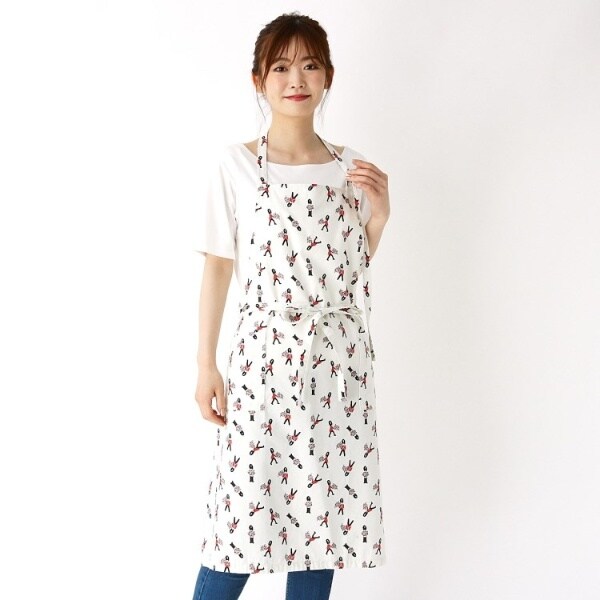 ヴィンテージソルジャー柄 エプロン | ローラ アシュレイ(LAURA ASHLEY