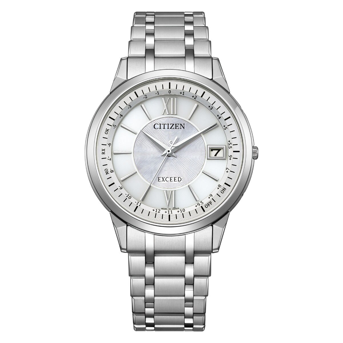 CITIZEN EXCEED シチズン エクシード エコ・ドライブ電波時計 CB1140