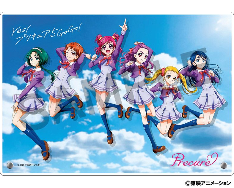 Yes！プリキュア5GoGo！_アクリルアートパネル／のぞみ、りん、うらら