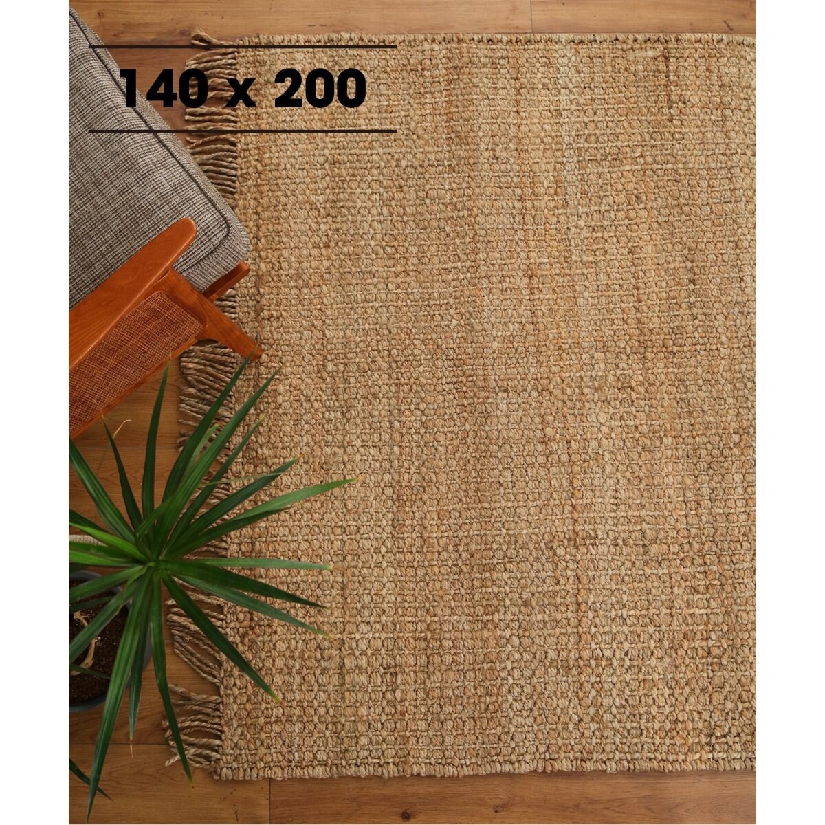 HESTRA RUG 140x200 ヘストララグ ナチュラル | ジャーナル