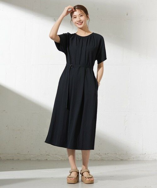 セール】 【WEB限定・洗える】ナチュラルスムース ワンピース （ドレス