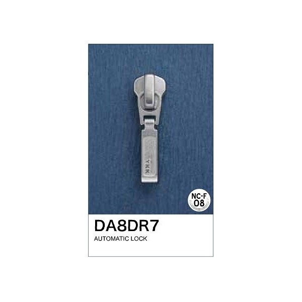 YKK メタルファスナー 5号スライダー DA8DR7 メッキ色選択可[メタル