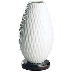 ヨドバシ.com - 香蘭社 白磁ダイヤ 花瓶 299-NSR 通販【全品無料配達】