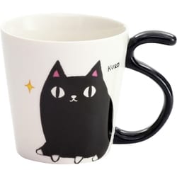 ヨドバシ.com - セラミック藍 猫3兄弟しっぽマグカップ kuro（1×3