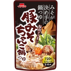 ヨドバシ.com - イチビキ ストレート豚みそちゃんこ鍋つゆ 720g 通販