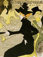 ロートレック「ディヴァン・ジャポネ（日本の長椅子）」 [4966156]の