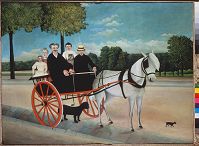 アンリ・ルソー 「ジュニエ爺さんの二輪馬車」 [944029]のアート作品