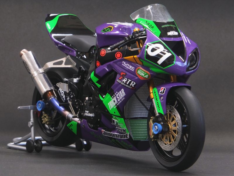 フジミ 1/12 Kawasaki ZX-10R エヴァンゲリオンレーシング 2010 | まの