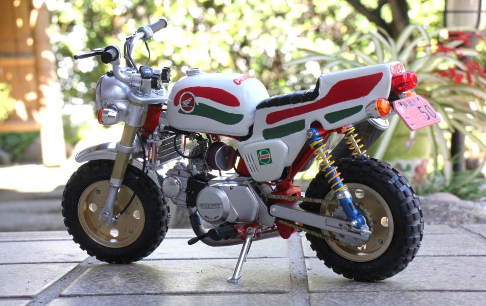 ホンダモンキー カスタム 1/6 タミヤ完成 | 単コロさんの作品