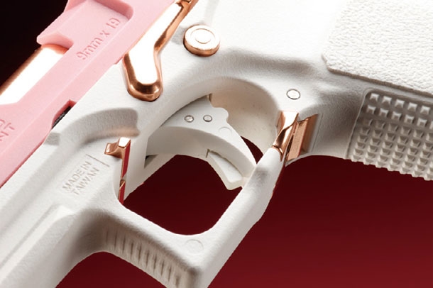 エアガンオリジナルデザインらしさが満載「G&Gアーマメント GTP9 Rose