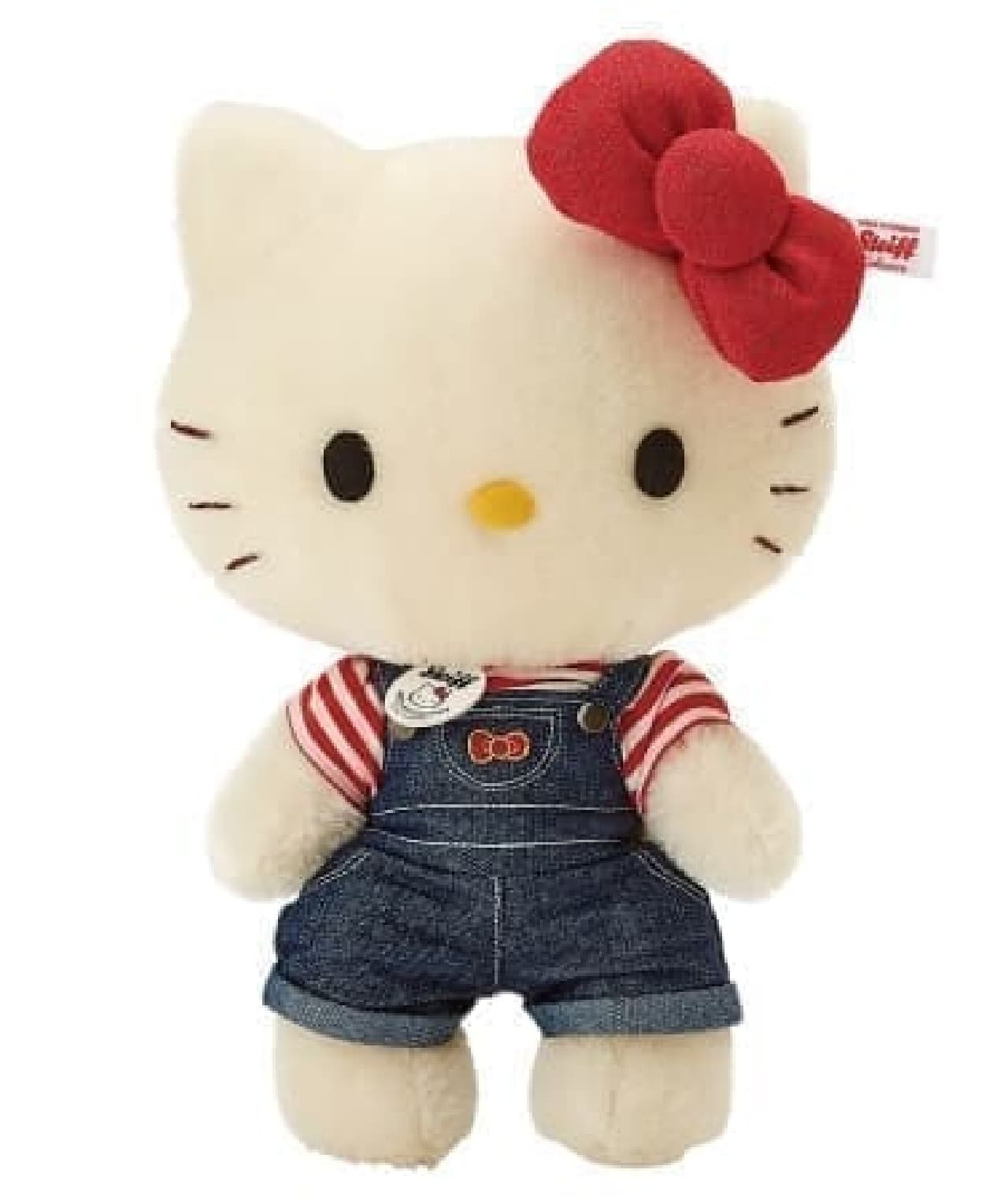 シュタイフ社製、超高級キティちゃんぬいぐるみ誕生！ふわふわ極上の