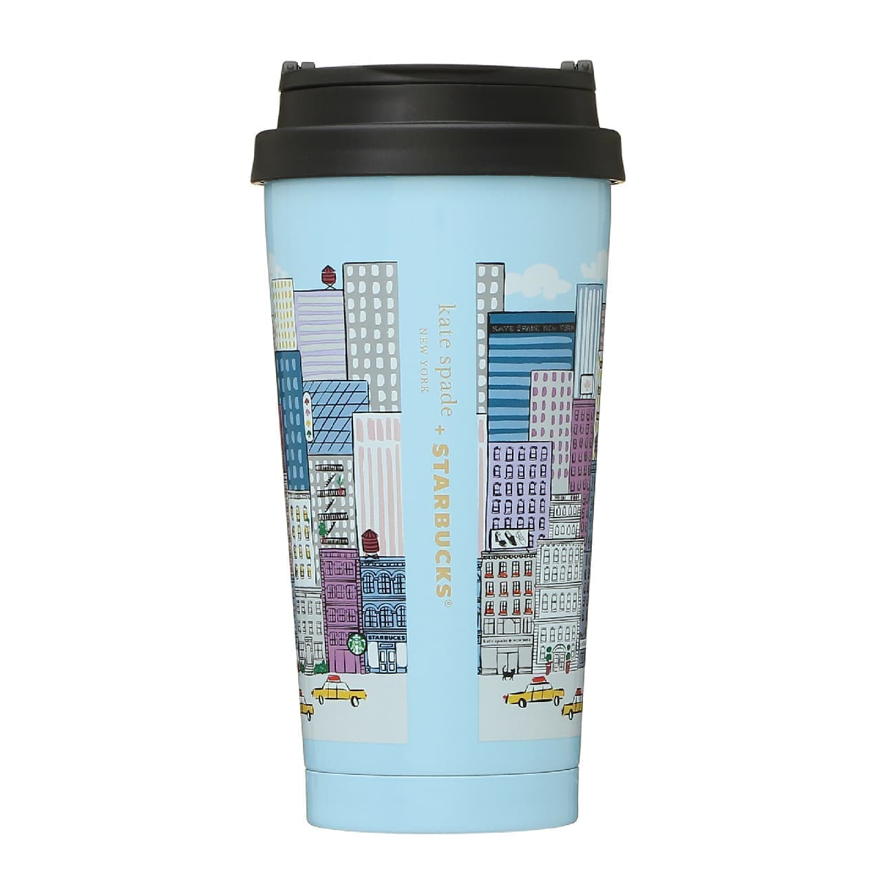 スタバ×ケイト・スペードの初コラボ！水玉模様のタンブラーや黒猫の