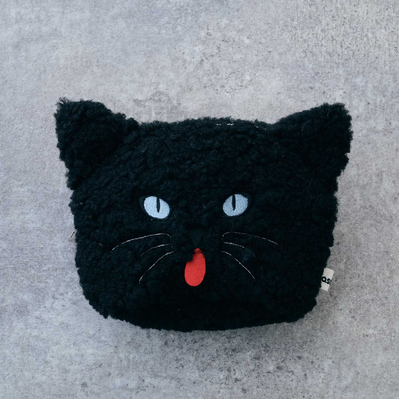 Casselini 黒猫BIGポーチ【WEB LIMITED ITEMS】｜フェリシモ