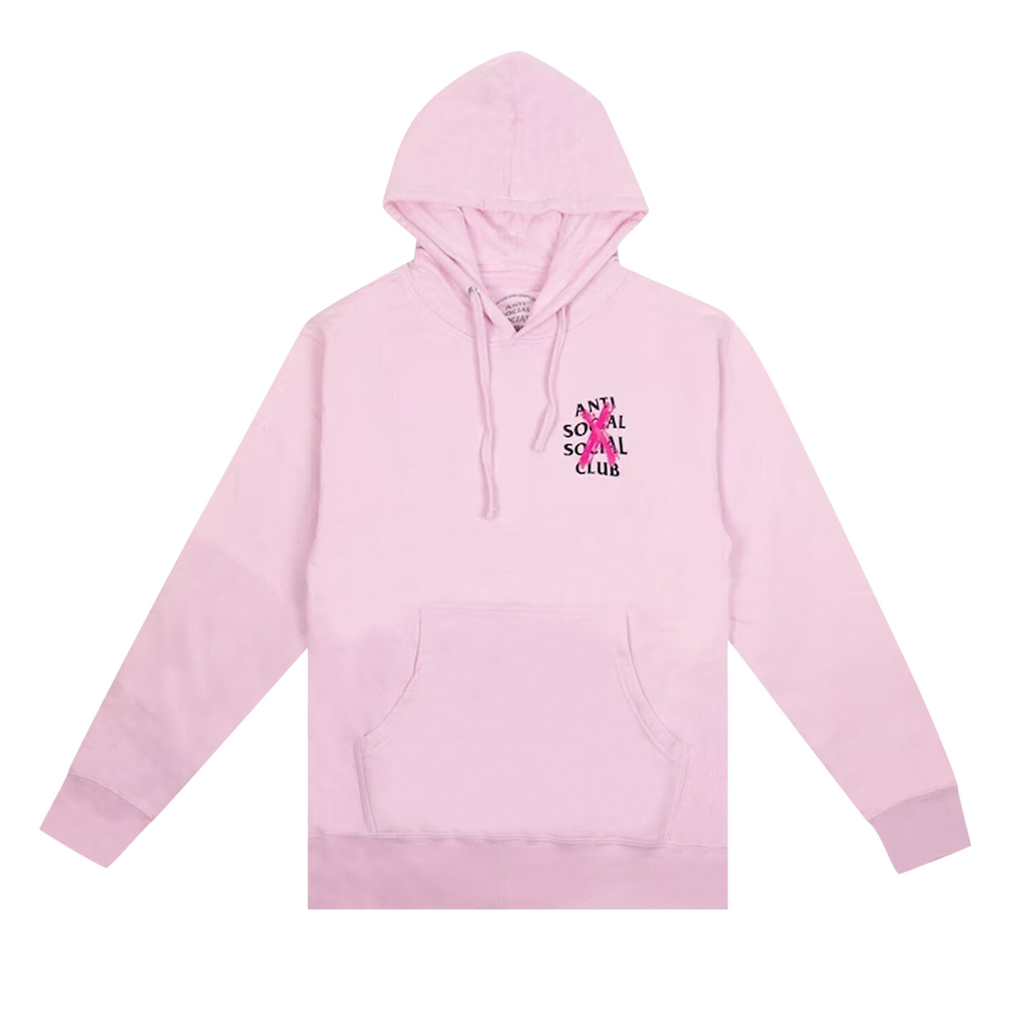 Buy Anti Social Social Club Cancelled Hoodie 'Pink' - 0657