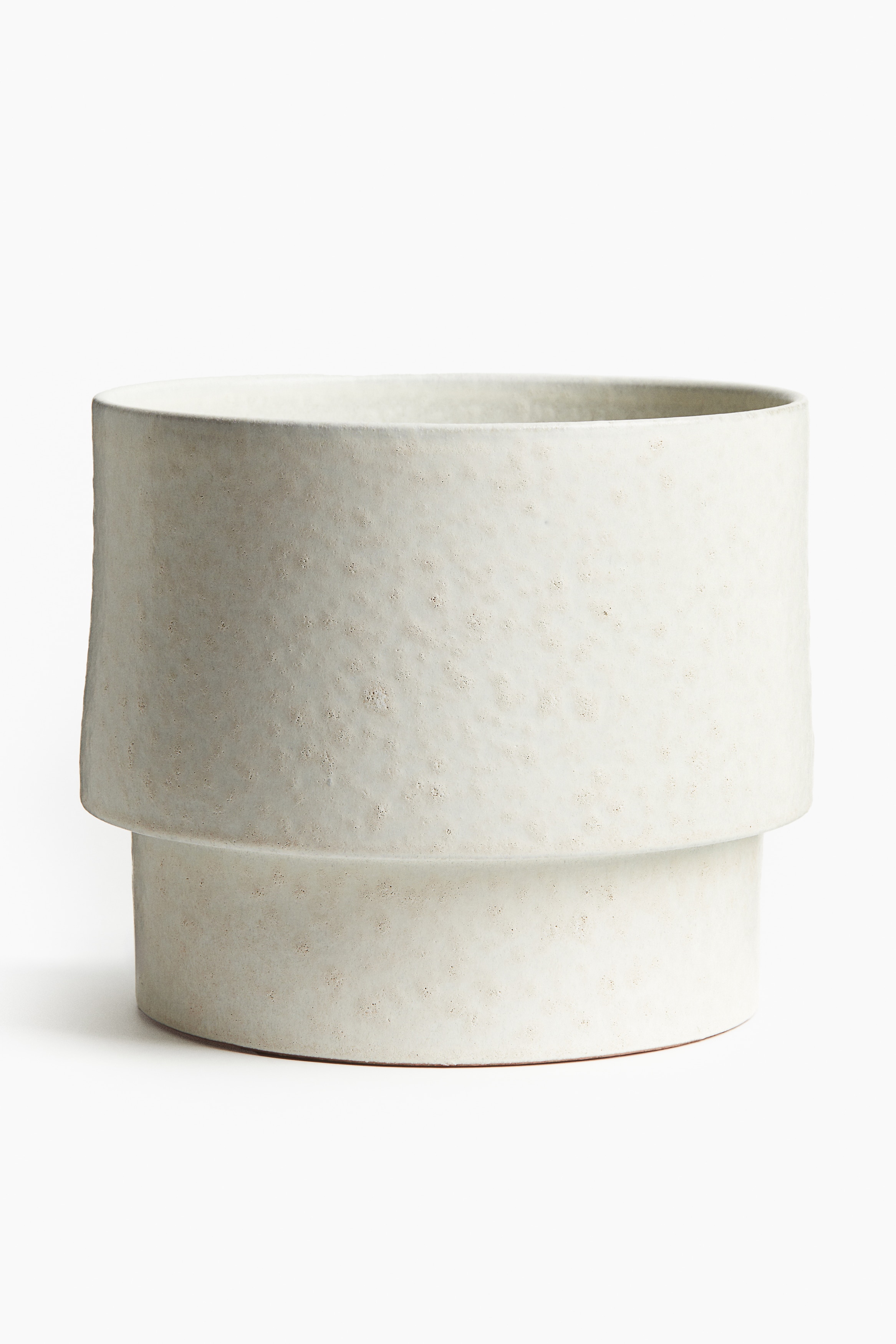 Extra-large Terracotta Plant Pot - White/patterned - Home All | H&M US