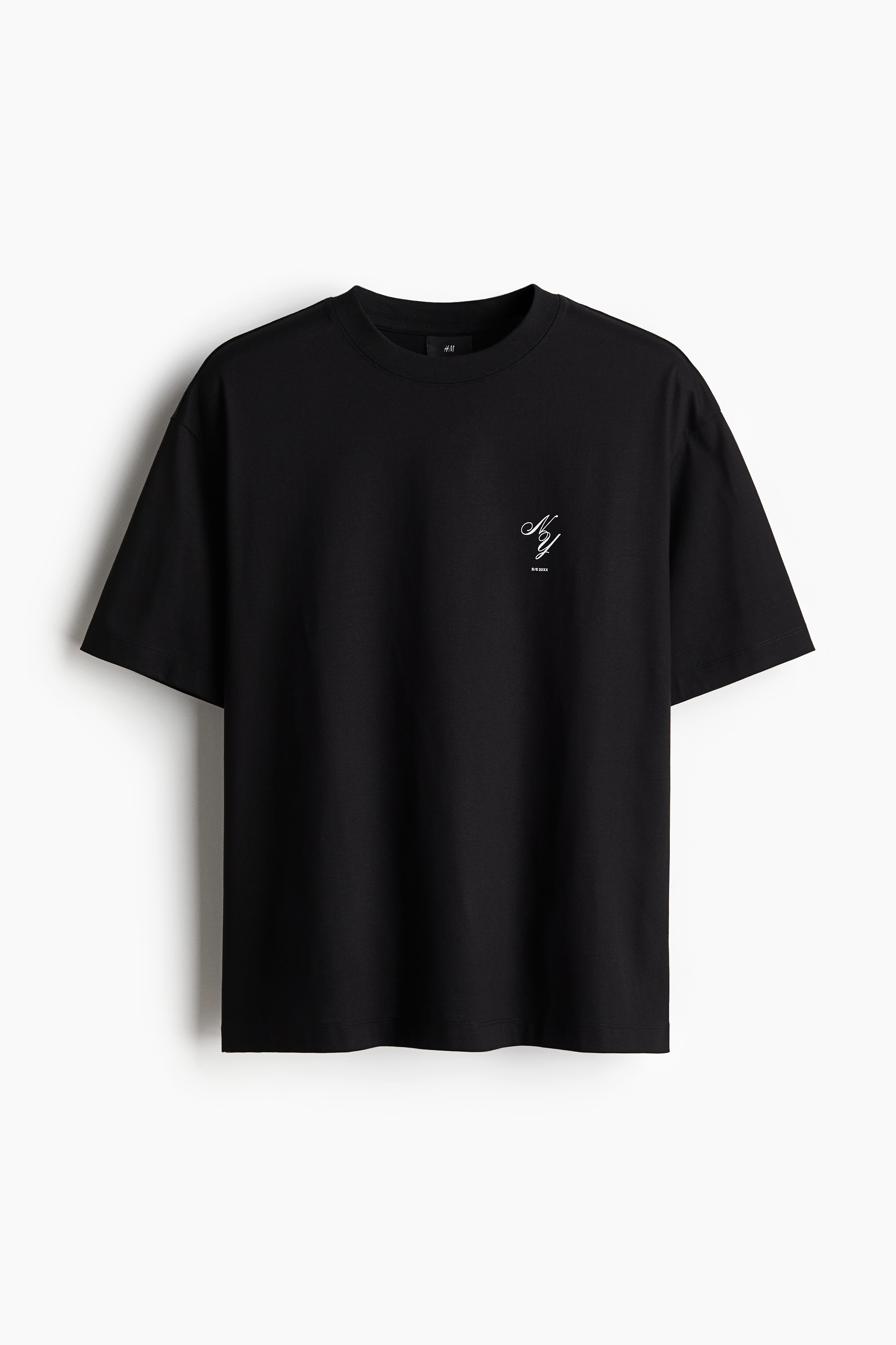 Loose Fit Printed T-shirt - Black - Men | H&M US