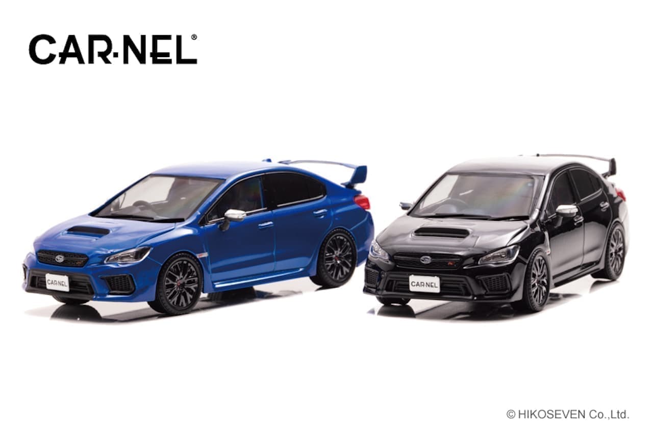 初代スバルWRX STIの後期型が1/43ミニカーになって登場！ 「1/43
