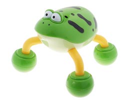 肩を揉みほぐしてくれるカエル - ITmedia PC USER