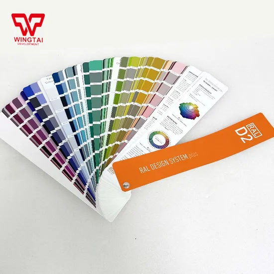 Original Germany Color Guide Ral D2/D6 Ral Color Chart - Ral Color
