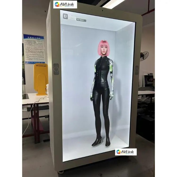 86inch 3D ホログラムデジタルヒューマンタッチスクリーン広告ボックス