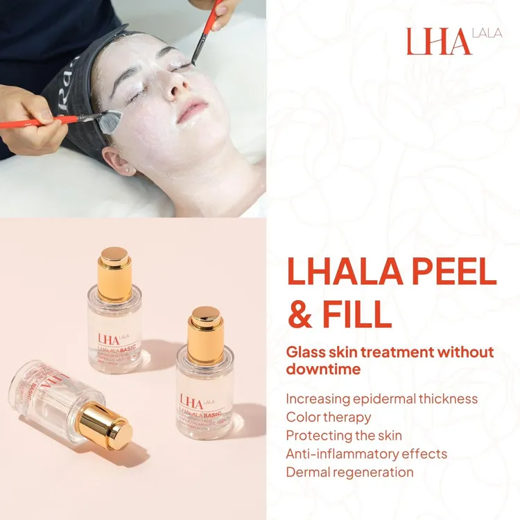 Korea New Product Lha Lala Peel 50ml*2 Skincare Peeling Treatments