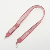 ロエベ ハンモック ナゲット バニー レザー 2WAYハンドバッグ ピンク