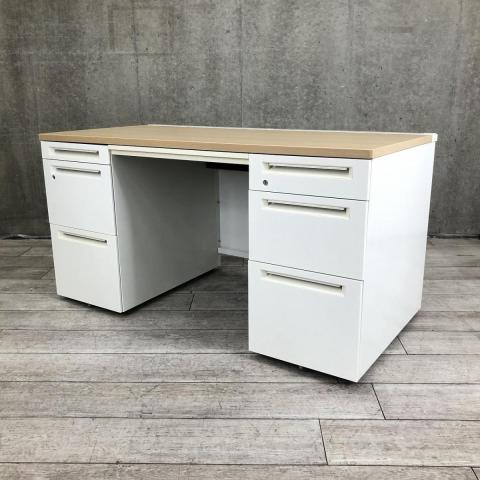 オカムラ（okamura） 両袖机 一覧 - 中古オフィス家具ならオフィス
