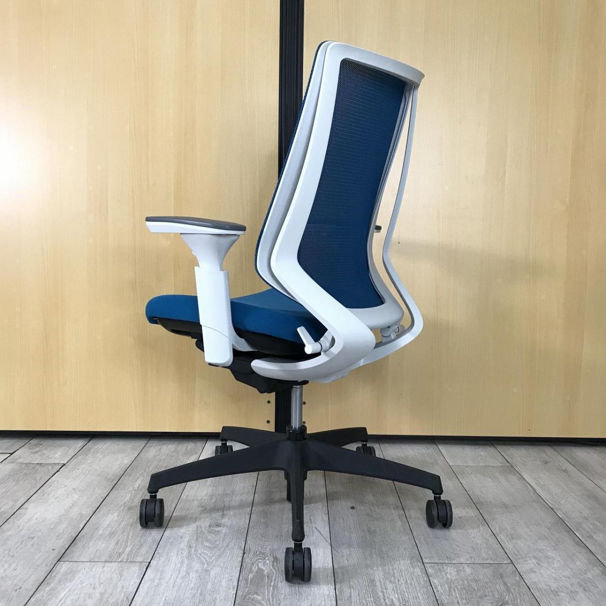 中古】デュオラ メッシュ コクヨ/KOKUYO 肘付ハイバックチェア 576198