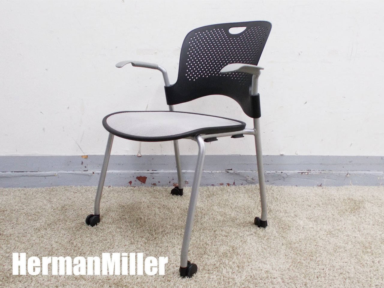 中古】ケイパー Herman Miller/ハーマンミラー スタッキングチェア