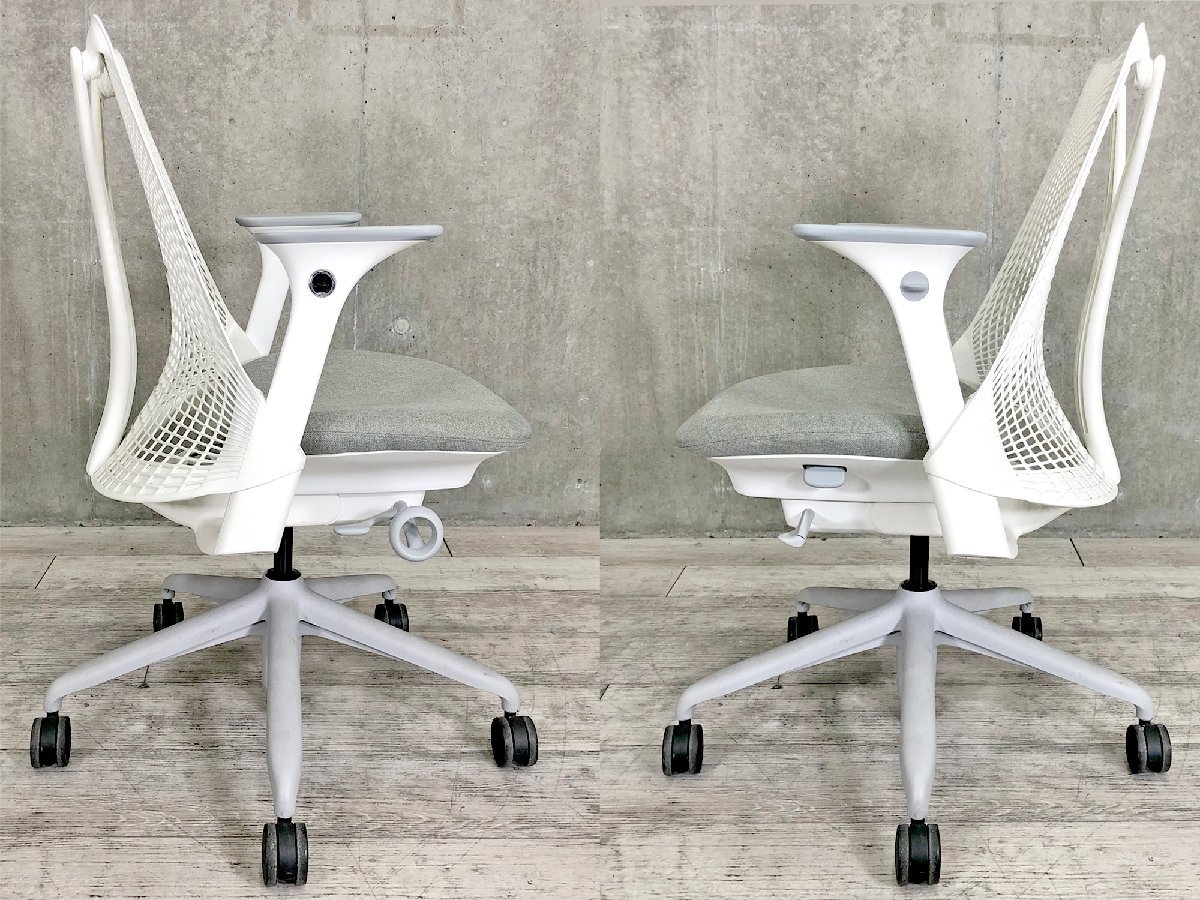 中古】セイルチェア Herman Miller/ハーマンミラー 肘付ハイバック