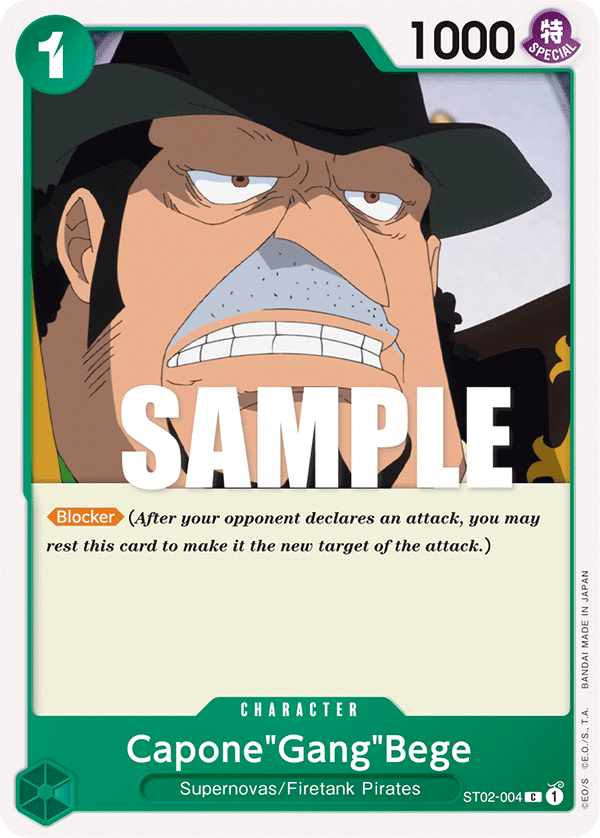 OPTCG | Products | [ST02-004] Capone