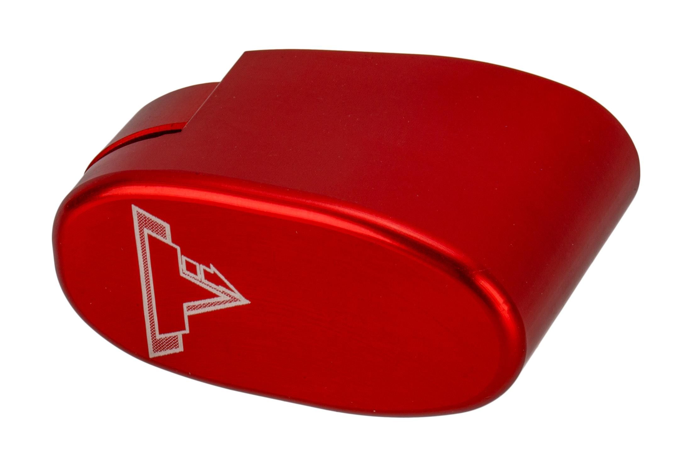 TTI Base Pad for M&P Shield 9/40 +1/2 - Red