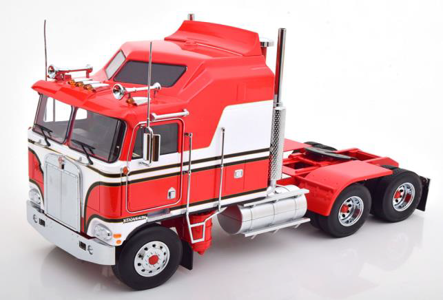 ROAD KINGS 1/18 ケンワース K100 Aerodyne 1976 レッド/ホワイト（再