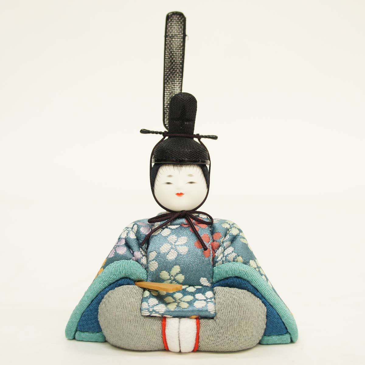 楽天市場】雛人形 コンパクト 木目込み飾り 原孝州作 花色雛 木目込み