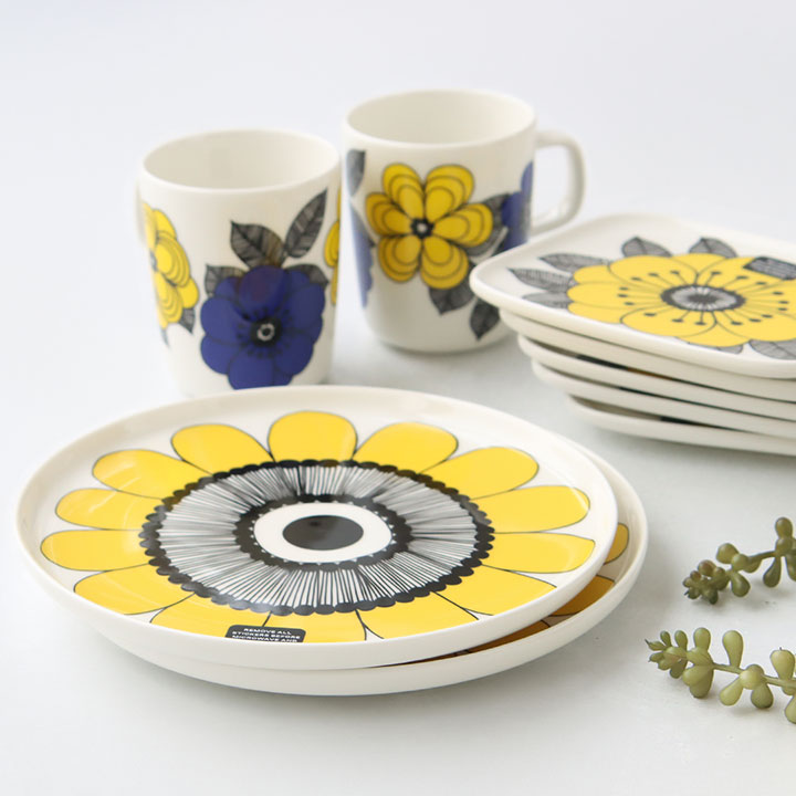 楽天市場】marimekko(マリメッコ) Kestit プレート 丸皿 20cm(52249
