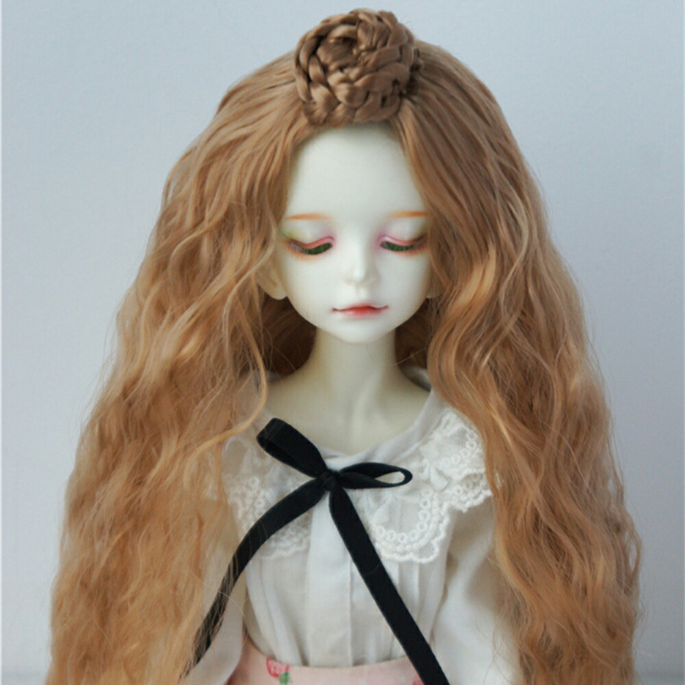 楽天市場】ドール用ウィッグ ふわふわ BJD 髪 ロング スーパーロング