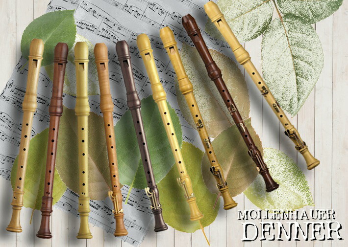 Mollenhauer Denner ペアーウッド テナーリコーダー DENNER Tenor Recorder by Mollenhauer | Lazar's Early Music