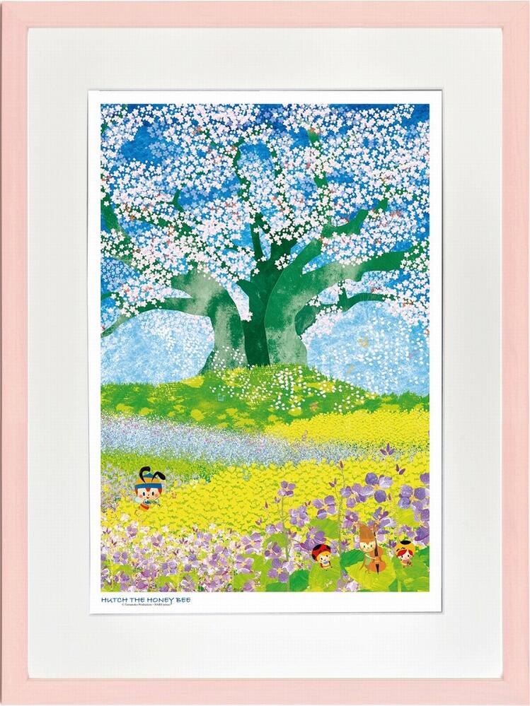 楽天市場】絵画 昆虫物語みなしごハッチ 大桜を囲む紫花菜(大全紙