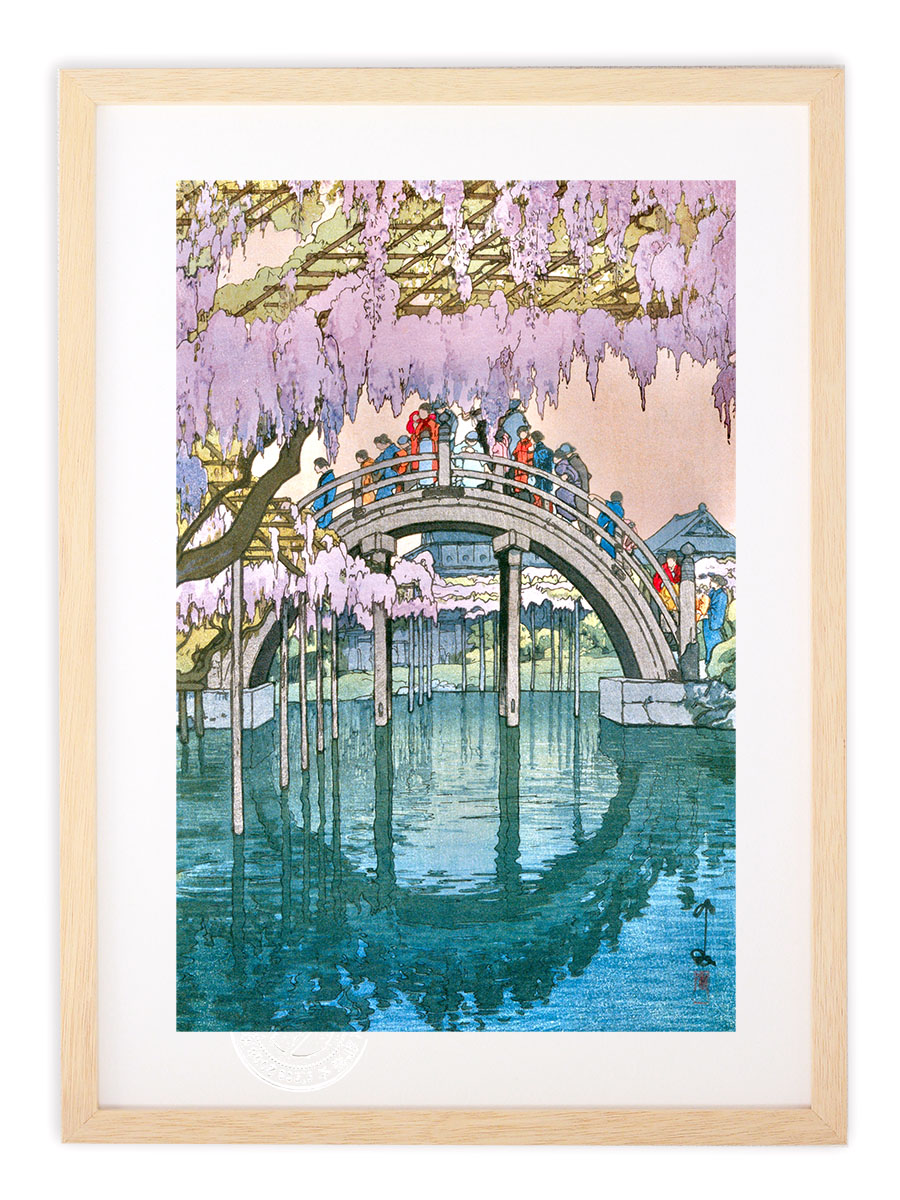 楽天市場】版画 絵画 名画 日本画 東京拾二題 神楽坂通 雨後の夜 吉田