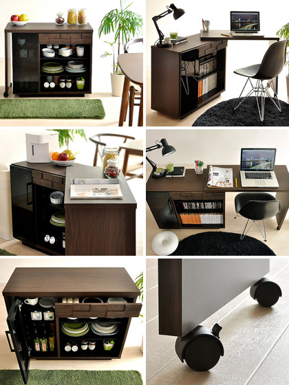 伸縮デスク COLK KITCHEN DESK(コルク キッチン デスク) | 家具